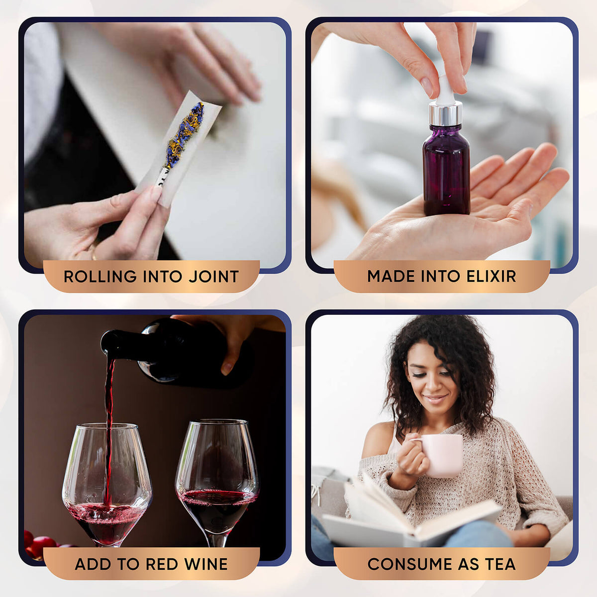 BLUE LOTUS FLOWER TEA BAGS (1g x 30 Bags)