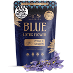 BLUE LOTUS FLOWER PETALS & STAMEN 30g