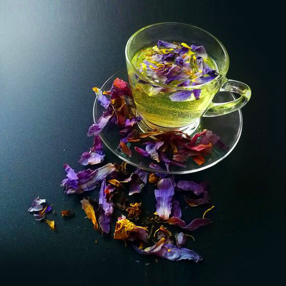 ORGANIC BLUE LOTUS FLOWER WHOLESALE (PETALS & STAMEN)