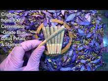 Load and play video in Gallery viewer, ORGANIC BLUE LOTUS FLOWER PRE ROLLS
